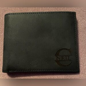 C Neil Black Wallet NWOT